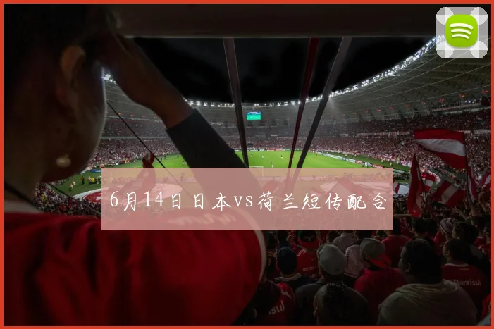 6月14日日本vs荷兰短传配合